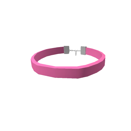 Hot Pink Dainty Choker Necklace 3.0