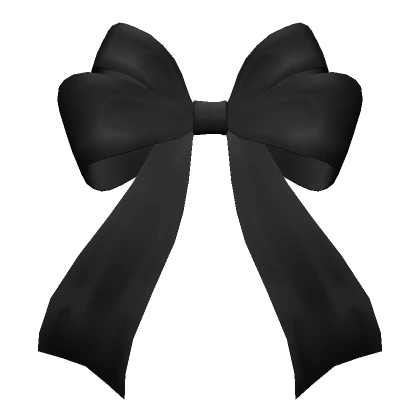 Lovelock Hair Bow Black