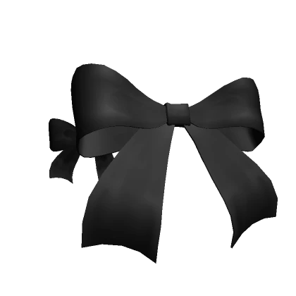 Boutique Side Bows Black