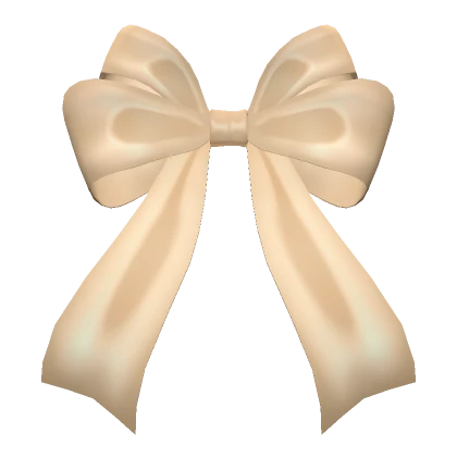 Lovelock Hair Bow Tan