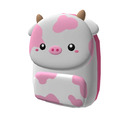 Pwuffy Strawberry Cow Backpack