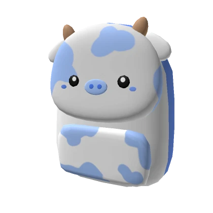 Pwuffy Blueberry Cow BackPack