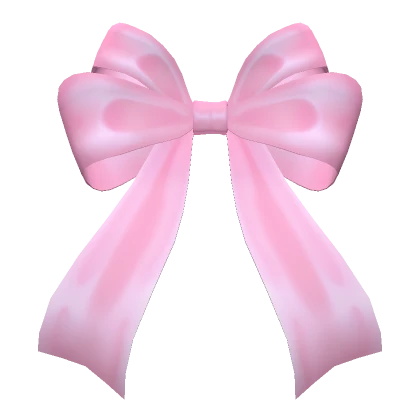 Lovelock Hair Bow Baby Pink