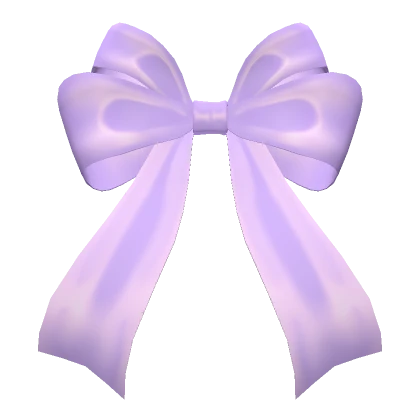 Lovelock Hair Bow Lavender