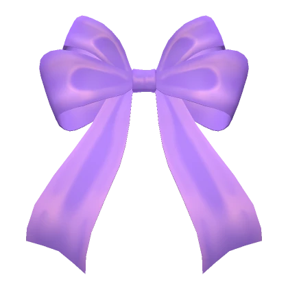 Lovelock Hair Bow Purple