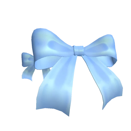 Boutique Side Bows Blue