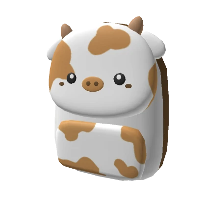 Pwuffy Chocolate COW Backpack