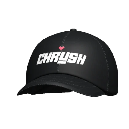 CHRUSH Cap in Black