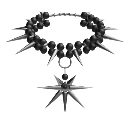 Black Punk Rock Collar