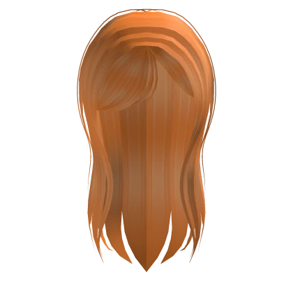 Cute Ginger long Hair Y2K