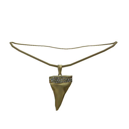 Gold Shark-Tooth Necklace