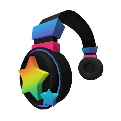 🌈 Rainbow Star Headphones  🌈