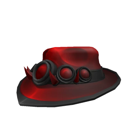 Red & Black Genesis Fedora