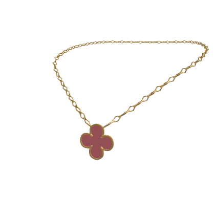 Pink Clover Necklace (3.0)