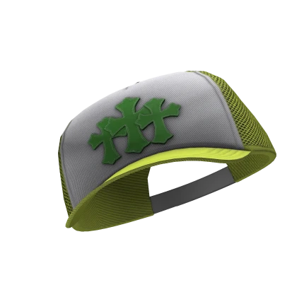 Chrome Hearts Cross Patch Trucker Hat | Tilted