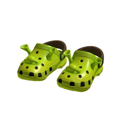 Green Shrek Shoes