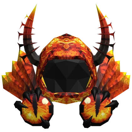 🔥 Flame Dragon Dominus RED Horn