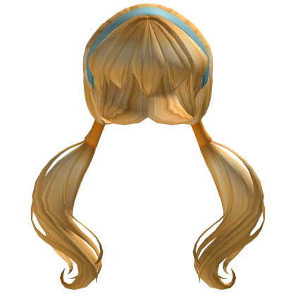 Stylish Blonde Pigtails 🌙🌟