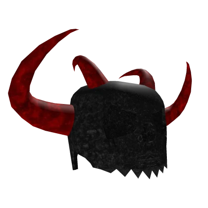 Neglected Dark Crimson Skull