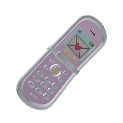 Kawaii Pink Flip Phone