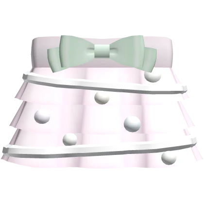 cute pink festive christmas tree dress