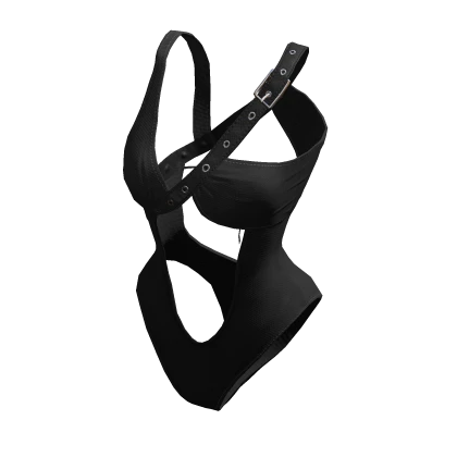 BB KPOP Bodysuit Top Black