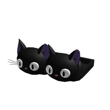 Black Cat Slippers (3.0)