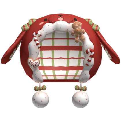 ♡ fluffy christmas puppy hood xmas