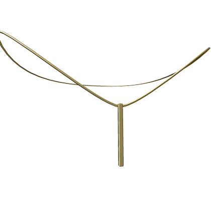 gold necklace