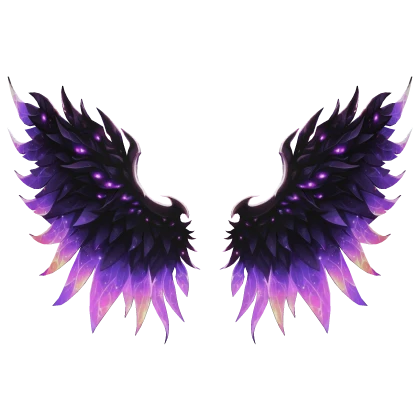 Purple Amethyst Wings