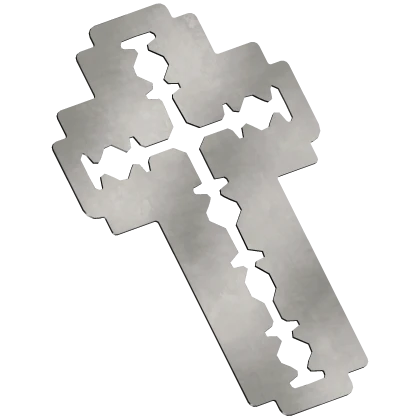 Cross Razor Blade Prop