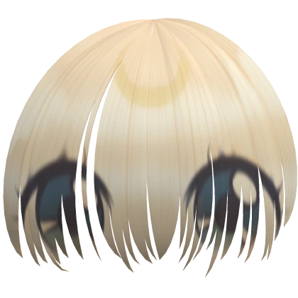 wispy overgrown trashy anime eye hair dye bangs