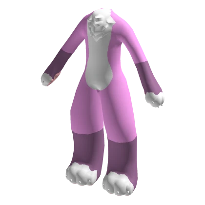 Pink Kemono Fox Fursuit