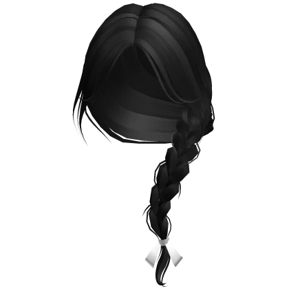 Long Braided Ponytail(Black)