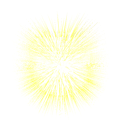 Light Rays Head - Yellow