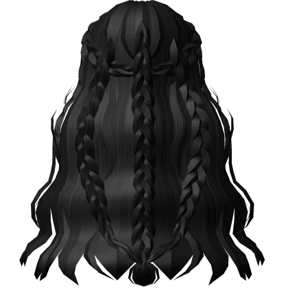 Black Braided Hair of the Unalloyed God