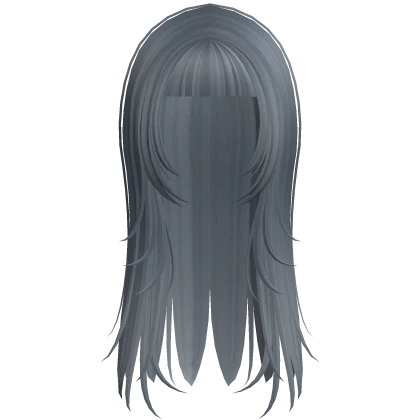 ☆ dracula long wispy emo ashe blue
