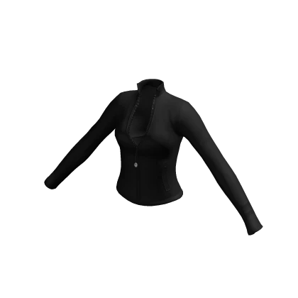Pilates Yoga Jacket (Black 2)