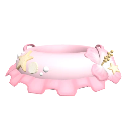 summer mermaid floatie