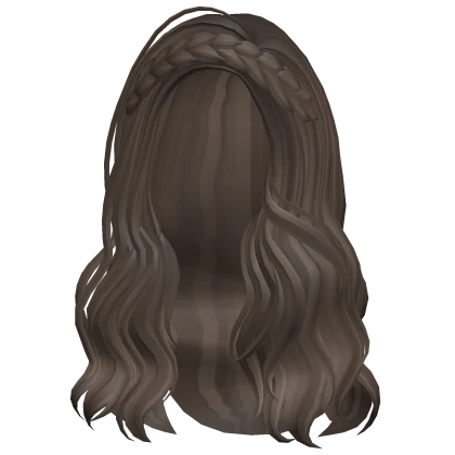 Light Brown Evil Villain Kid Braided Wavy Hair