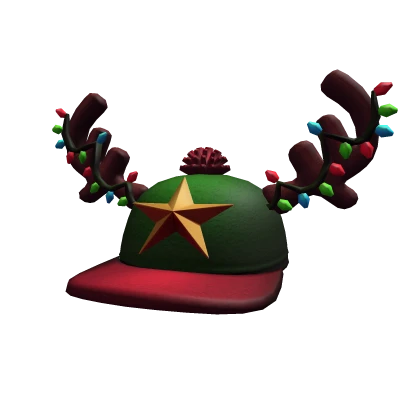 Christmas Reindeer Cap