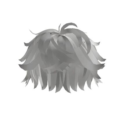  [FREE] White Messy Hair