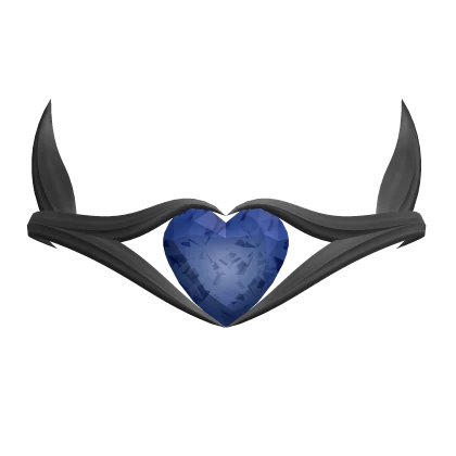 Blue Owl Heart Crown