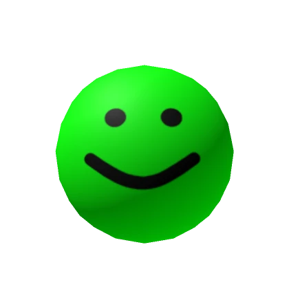 Green Round Noob Head