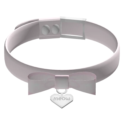 ꒰♡꒱ (3.0) cute pink kitty cat collar 