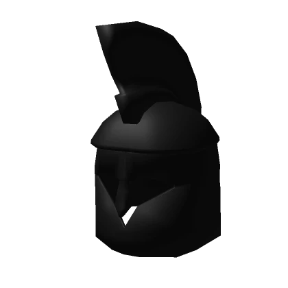 Knight Helmet Mohawk Black