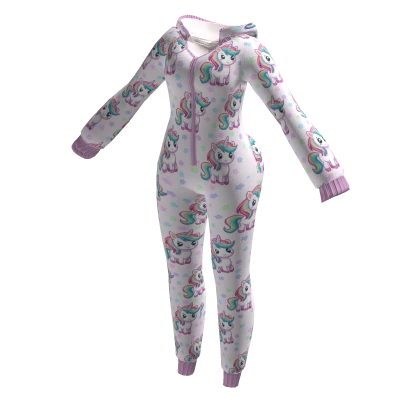 🦄 Cute Unicorn Onesie Romper Pajamas