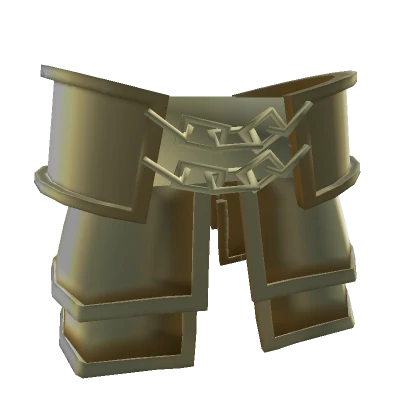 Devil Knight Waist Armor in Gold