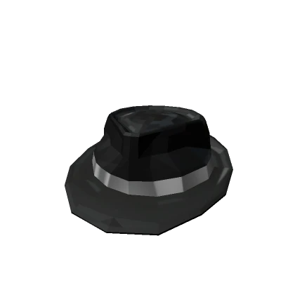 ✅ Black Sparkle Time Fedora