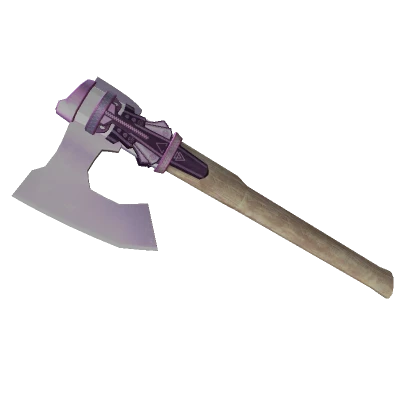 Pink Mountain Warrior Axe